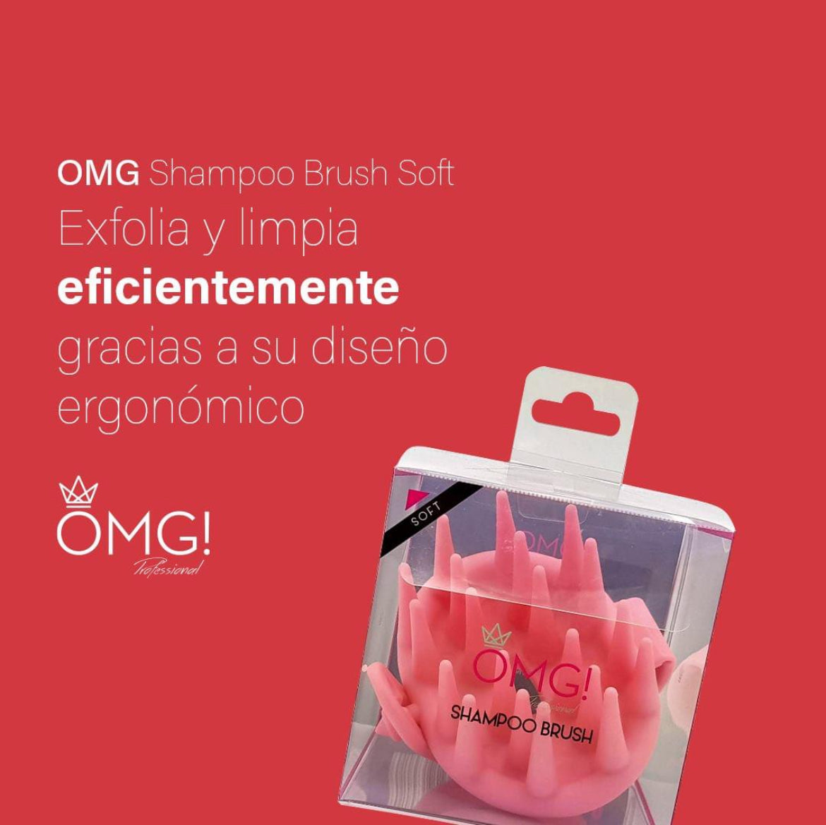 OMG Shampoo brush soft MASAJEADOR CAPILAR ERGÓNOMICO